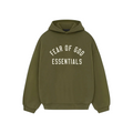 FEAR OF GOD FW24 ESSENTIALS 'MILITARY' HOODIE