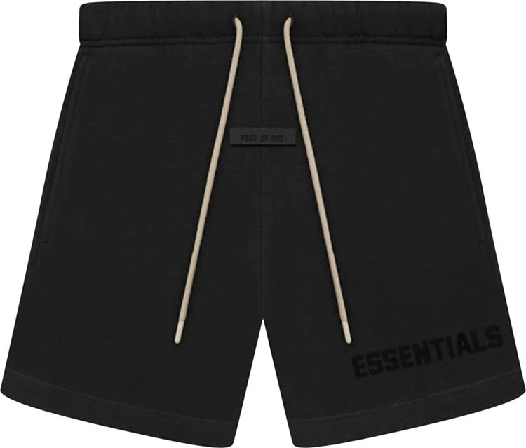 FEAR OF GOD ESSENTIALS 'JET BLACK' SHORT