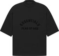 FEAR OF GOD ESSENTIALS 'JET BLACK' T SHIRT