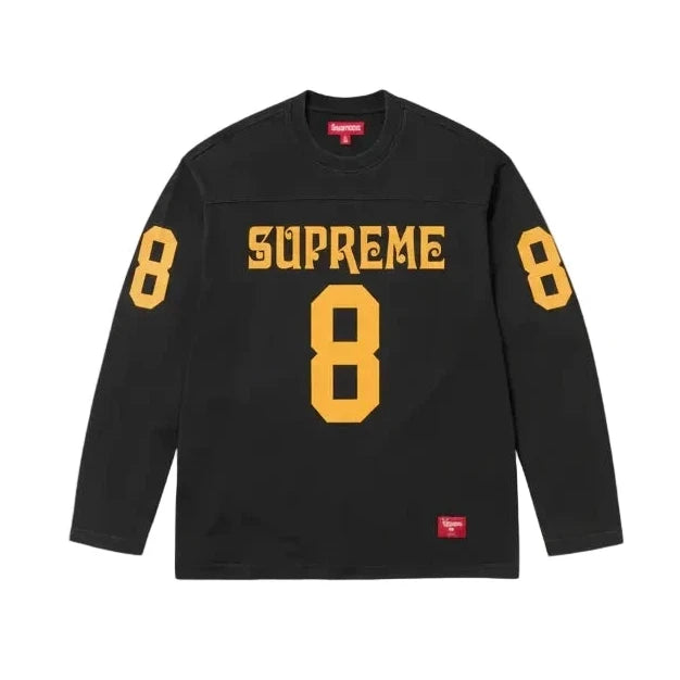 SUPREME JERSEY 'BLACK 8'