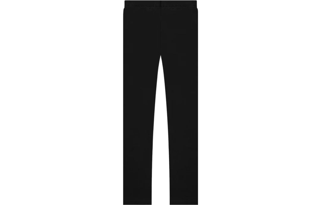 FEAR OF GOD ESSENTIALS 'BLACK' UNCUFFED JOGGERS