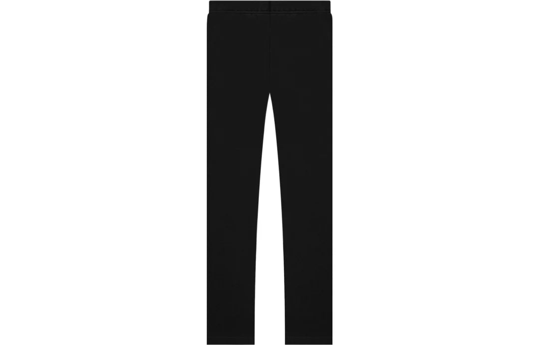 FEAR OF GOD ESSENTIALS 'BLACK' UNCUFFED JOGGERS