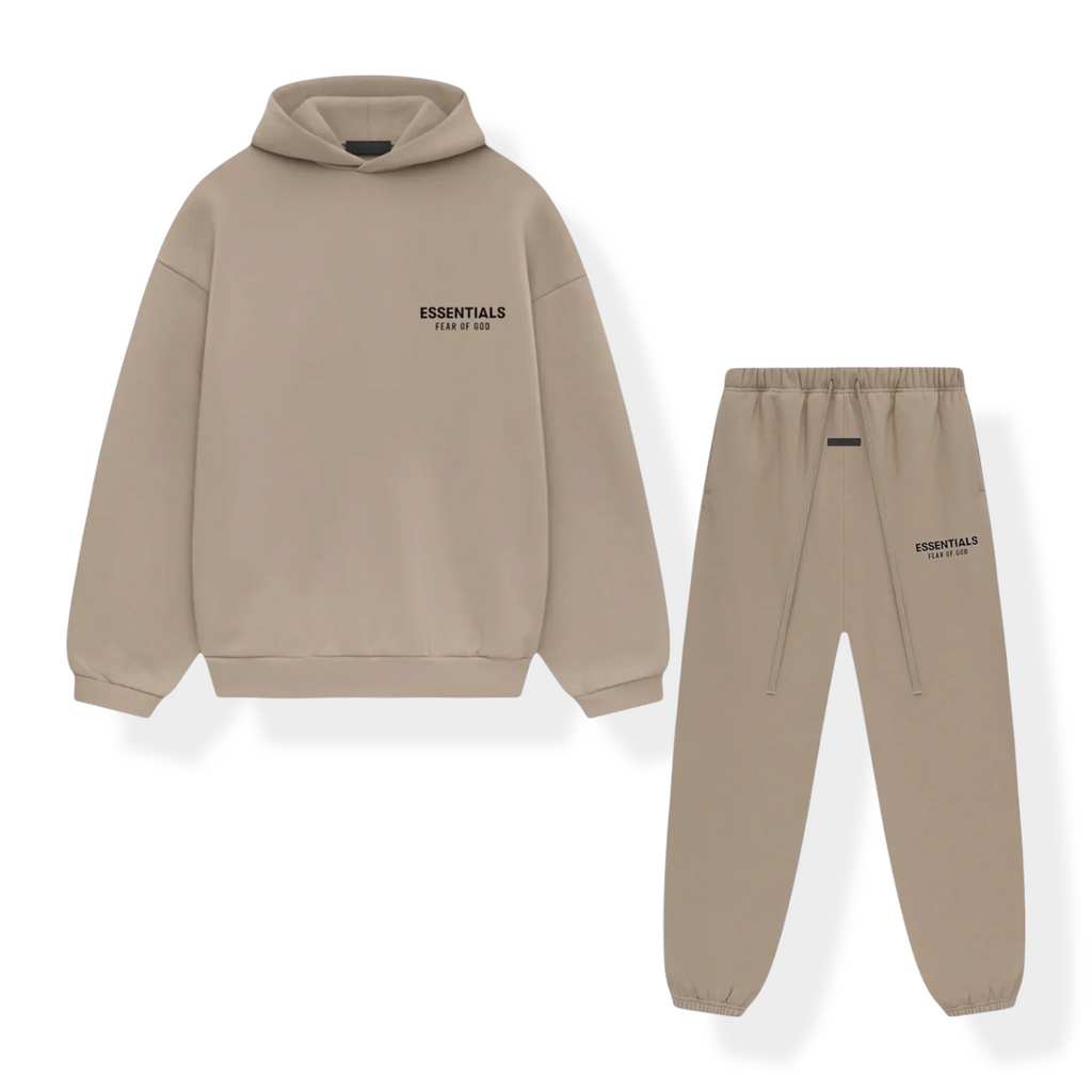 FEAR OF GOD SS25 ESSENTIALS 'SAND' TRACKSUIT