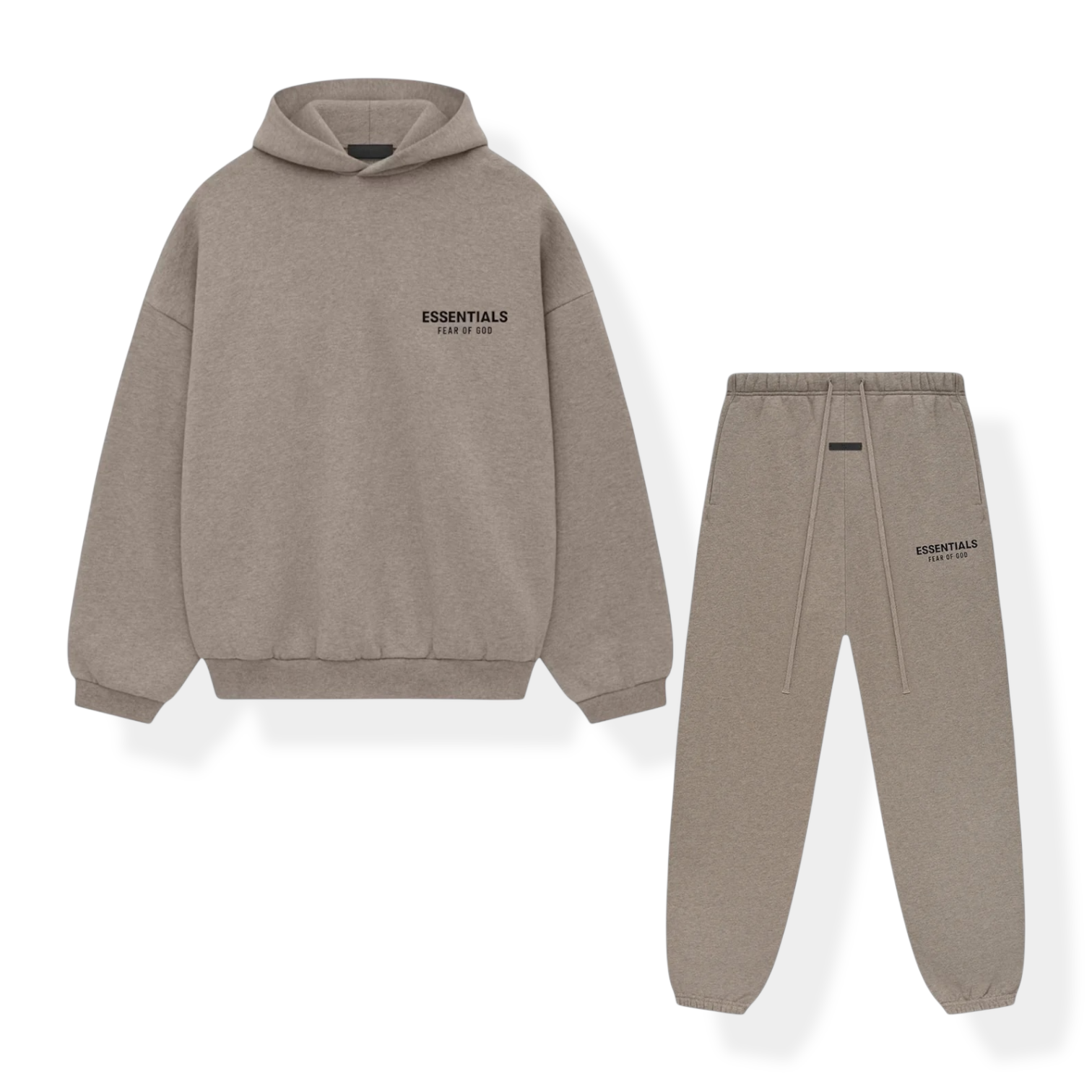 FEAR OF GOD SS25 ESSENTIALS 'DARK HEATHER' TRACKSUIT