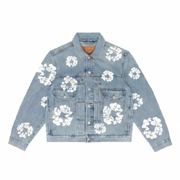 DENIM TEARS 'BLUE WASHED' JACKET