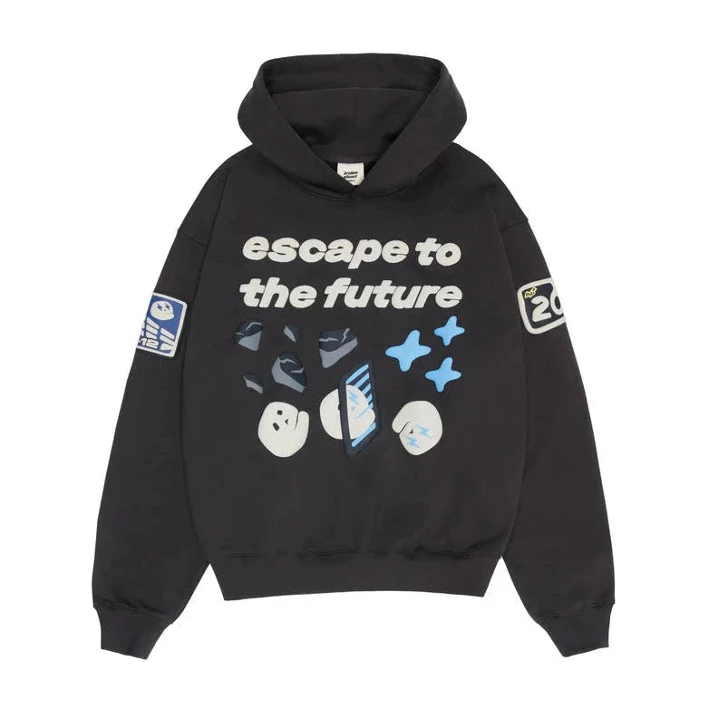 BROKEN PLANET 'ESCAPE TO THE FUTURE' HOODIE