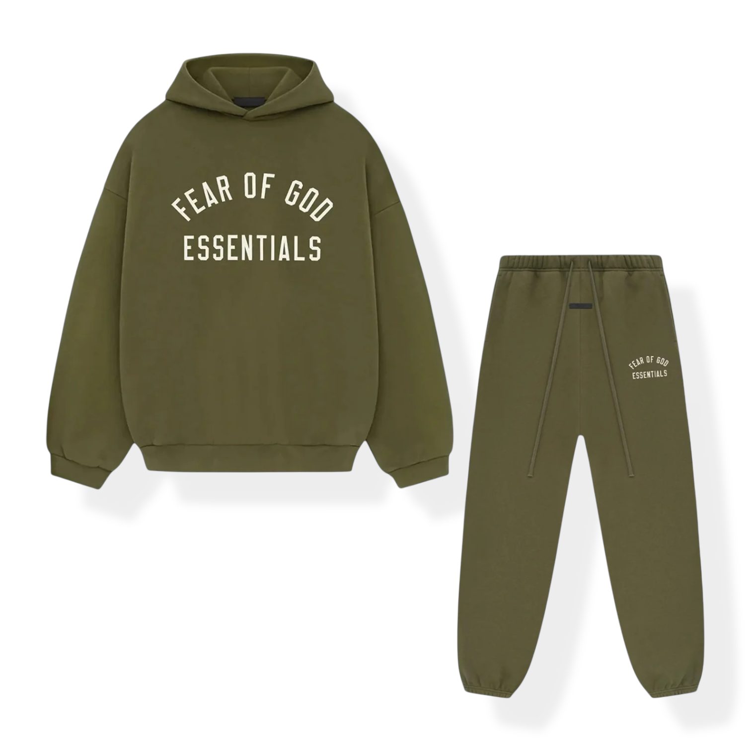 FEAR OF GOD FW24 ESSENTIALS 'MILITARY' TRACKSUIT