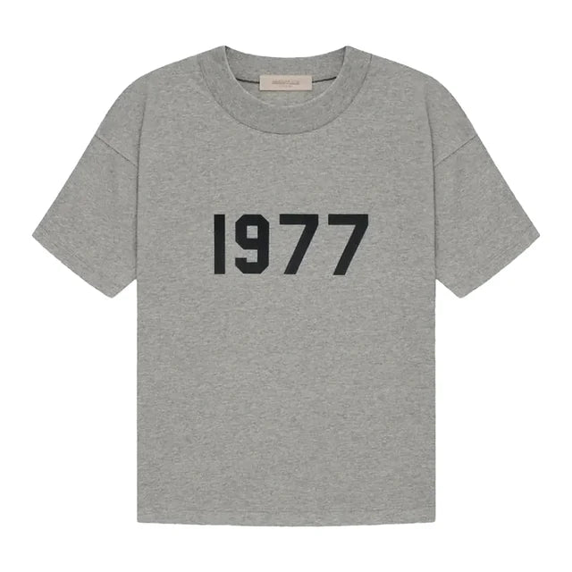 FEAR OF GOD ESSENTIALS 1977 'DARK OATMEAL' T SHIRT