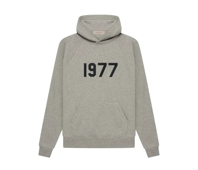 FEAR OF GOD 1977 ESSENTIALS 'DARK OATMEAL' HOODIE