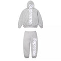 SUPREME GREY TRACKSUIT