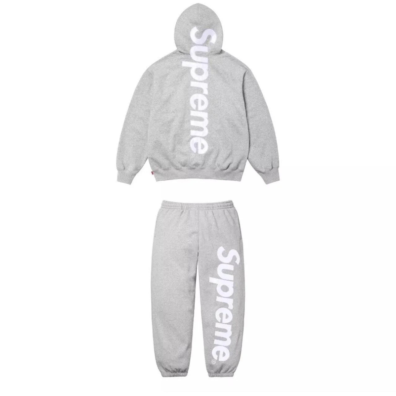 SUPREME GREY TRACKSUIT