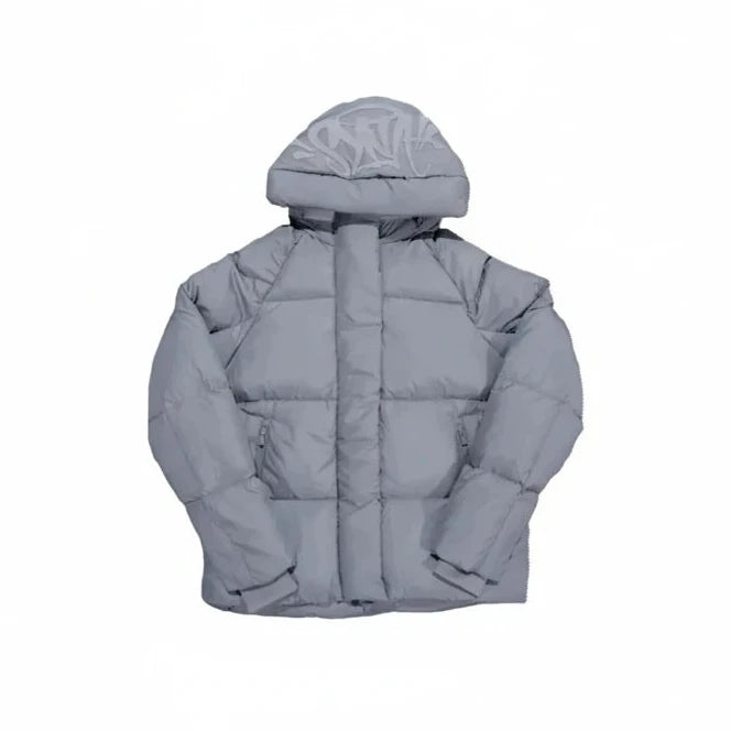 SYNAWORLD 'GREY' PUFFER JACKET