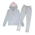 SYNAWORLD 'GREY PINK' TRACKSUIT