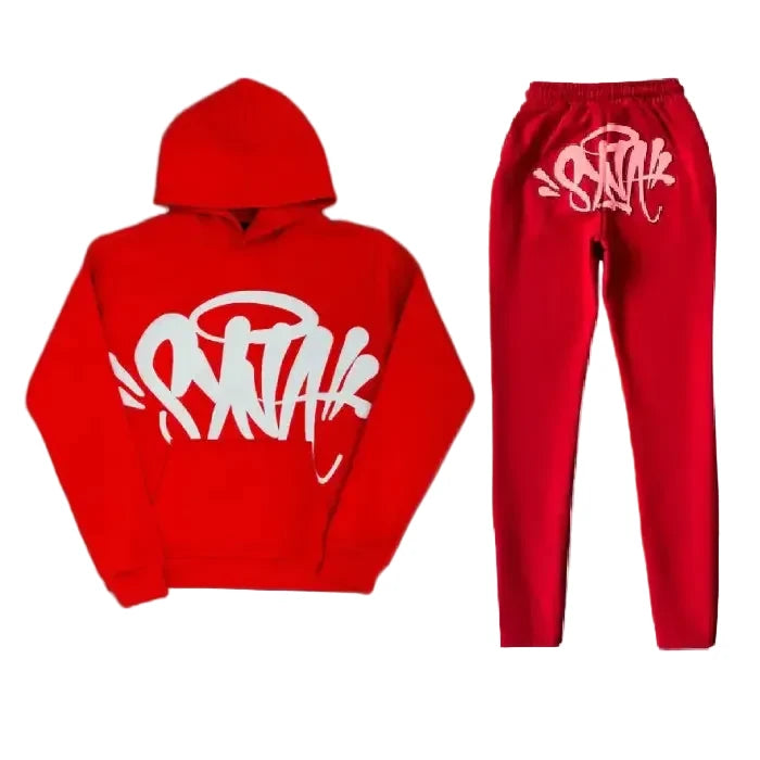 SYNAWORLD 'RED' TRACKSUIT