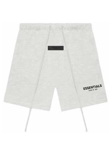 FEAR OF GOD ESSENTIALS 'LIGHT OATMEAL' SHORTS