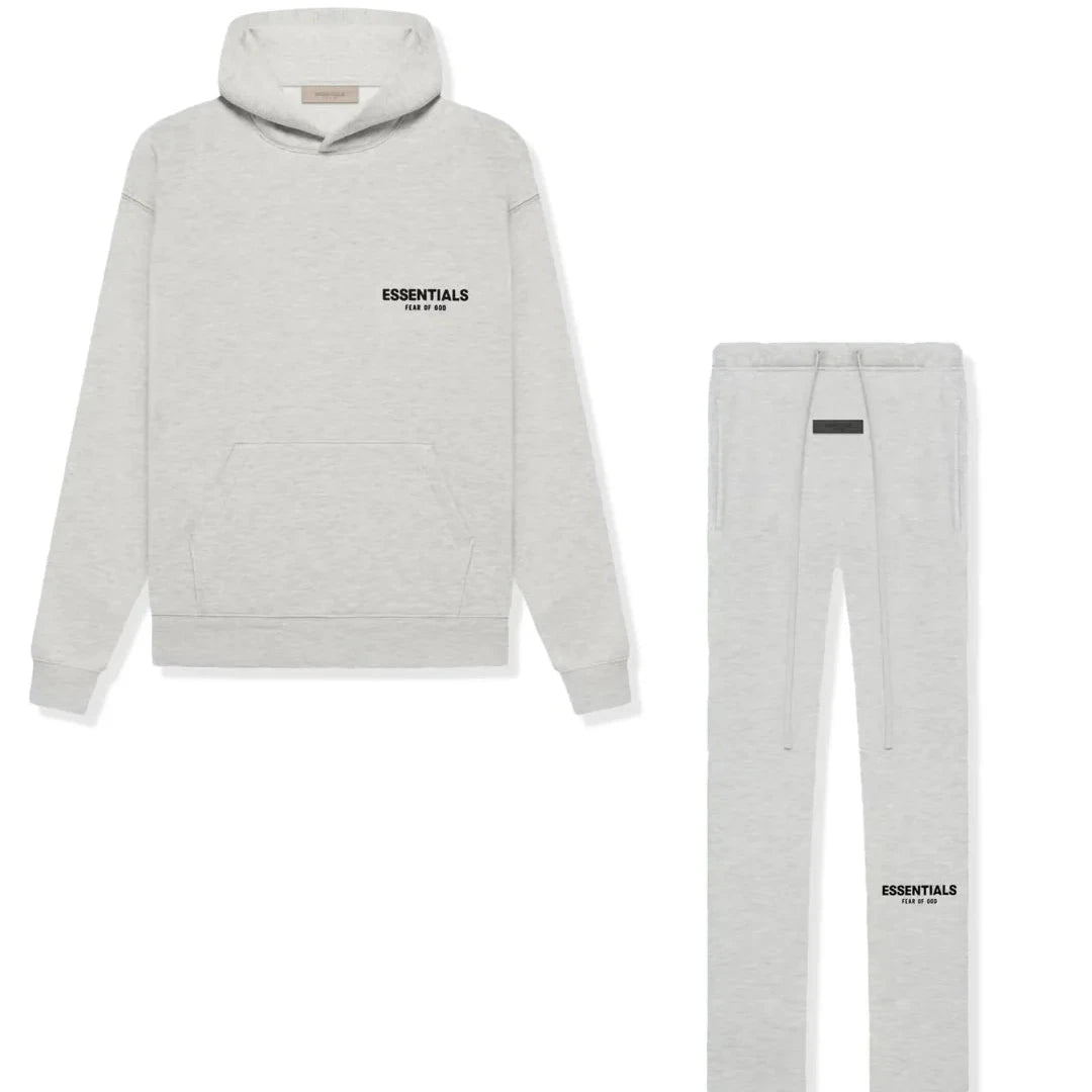 FEAR OF GOD ESSENTIALS 'LIGHT OATMEAL' TRACKSUIT