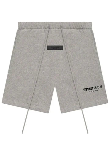FEAR OF GOD ESSENTIALS 'DARK OATMEAL' SHORTS