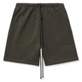FEAR OF GOD ESSENTIALS 'OFF BLACK' SHORTS