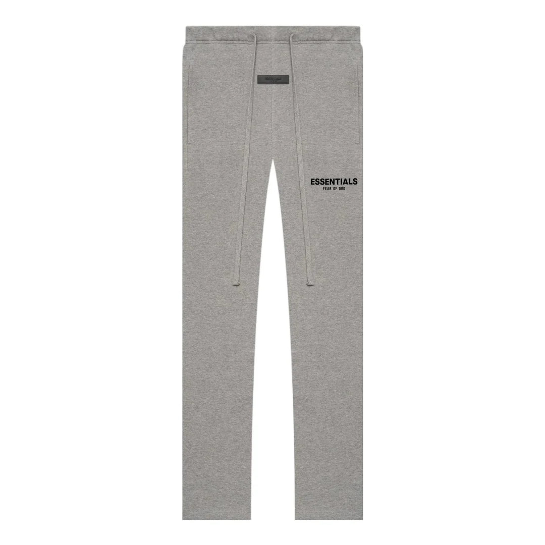 FEAR OF GOD ESSENTIALS 'DARK OATMEAL' UNCUFFED JOGGERS