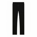 FEAR OF GOD ESSENTIALS 'BLACK' UNCUFFED JOGGERS