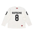 SUPREME '8 WHITE' JERSEY